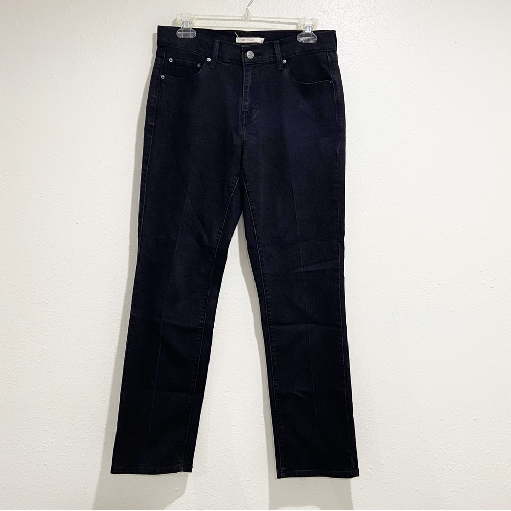 Levi’s Black 505 Straight Leg Denim Jeans 28